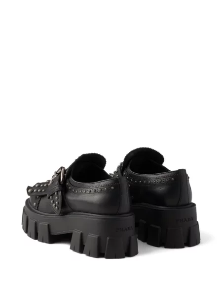 Pantofi loafer Prada din piele negru
