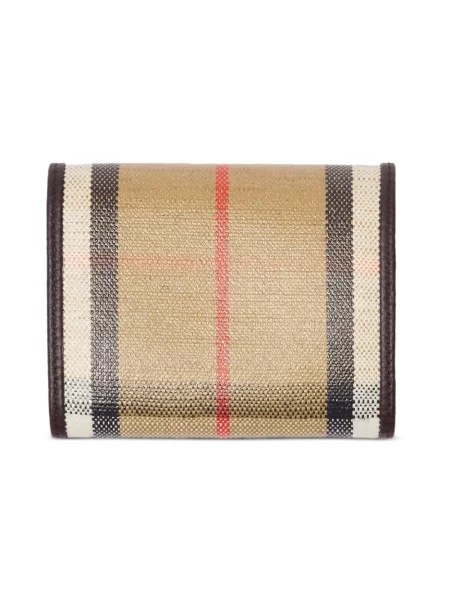 Portfel Burberry płócienny beżowy