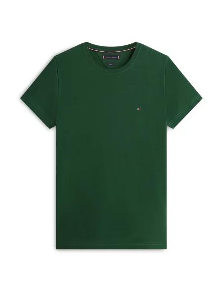 TOMMY HILFIGER Tricou închis verde