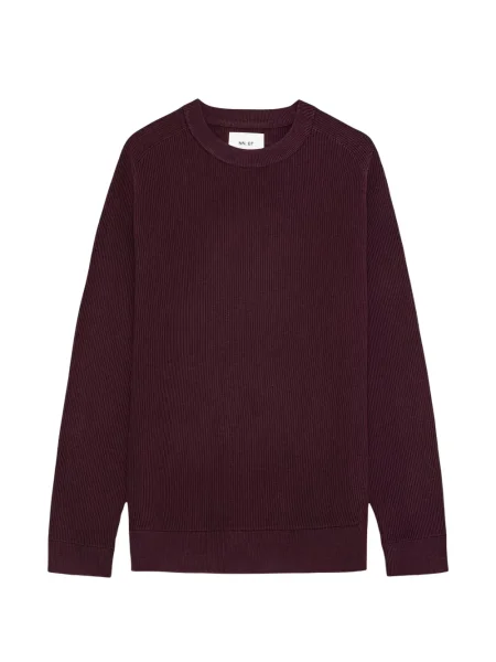 Pulover Nn07 cu decolteu în U violet