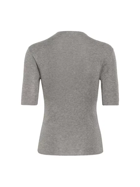 Sweter Gestuz wełniany szary