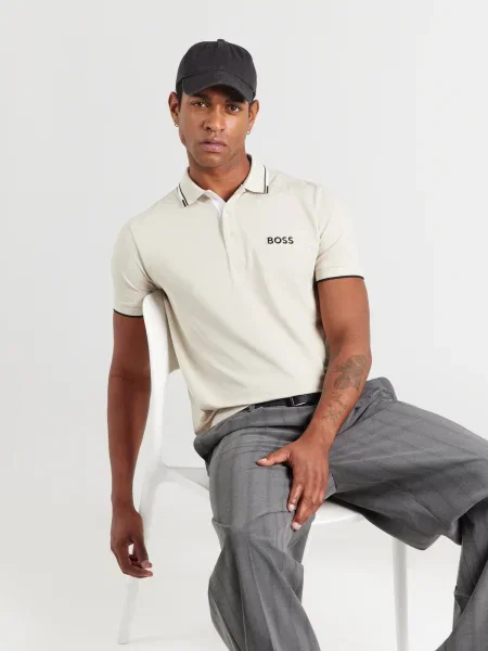 BOSS Tricou funcțional Paddy Pro deschis bej