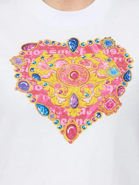 Футболка Versace Jeans Couture біла