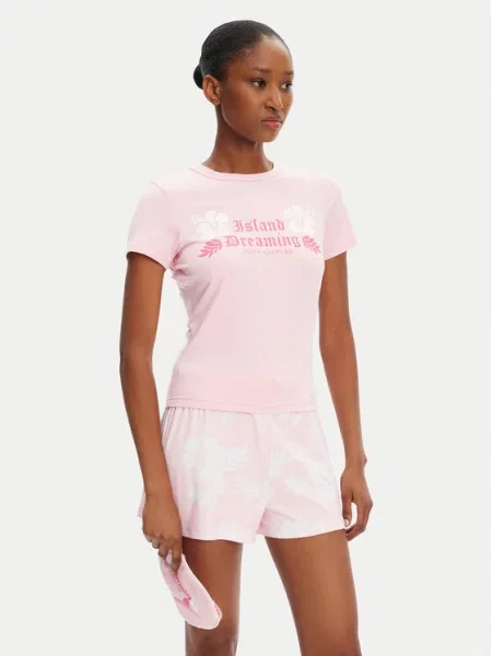Juicy Couture Pižama Island Dreaming rožinė