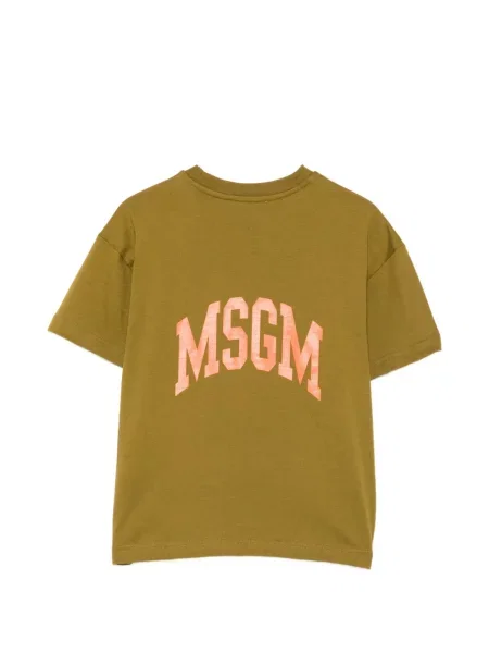 Koszulka dziecięca Msgm zielona
