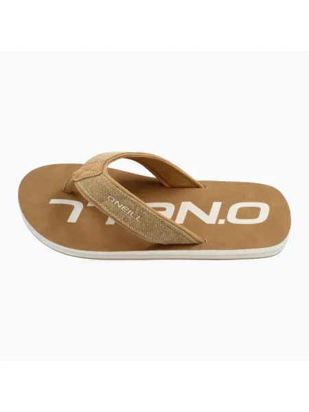Мъжки джапанки O'Neill Jack Flipflop Low топли пясъчни джапанки бежово