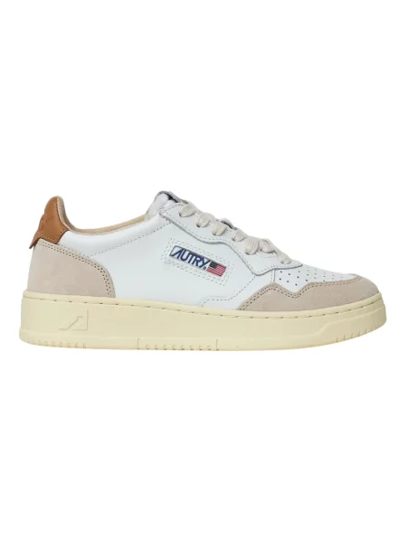 Sneakersy Autry skórzane białe