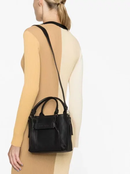 Geantă shopper Longchamp negru