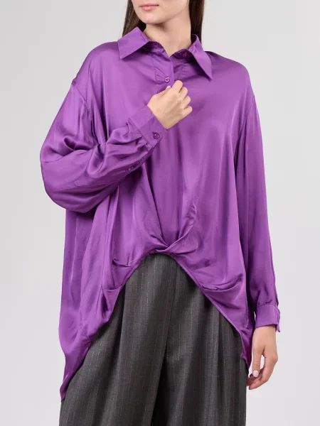 Блуза Kontatto фіолетова