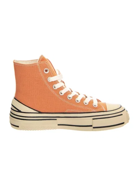 Sneakersy Jeffrey Campbell sznurowane pomarańczowe