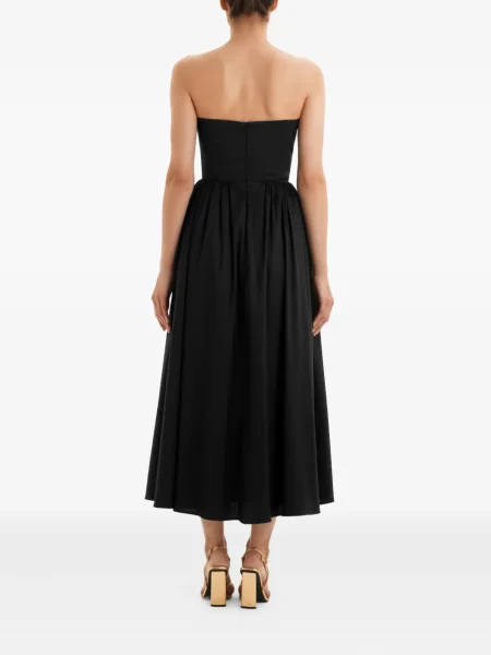 Rochie midi Post Meridiem până la genunchi de costum negru