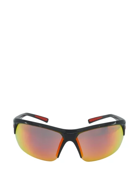 Ochelari de soare Nike de catifea cu autograf retro alb