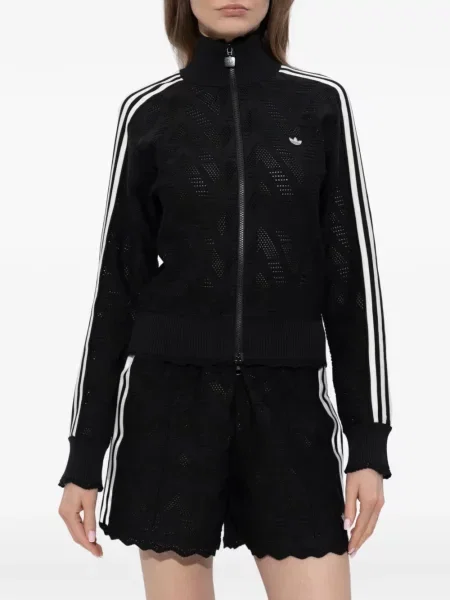 Sneakerși Adidas Deerupt din piele cu autograf alergare alb