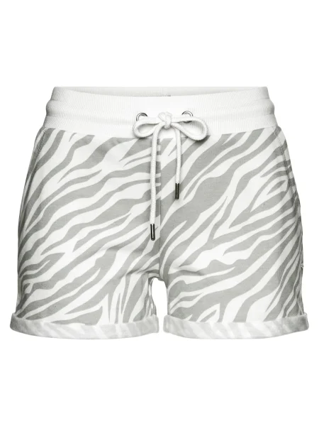 LASCANA Pantaloni gri / natural alb