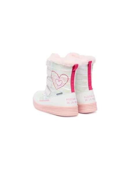 Agatha Ruiz de la Prada gyerek hótaposó fehér