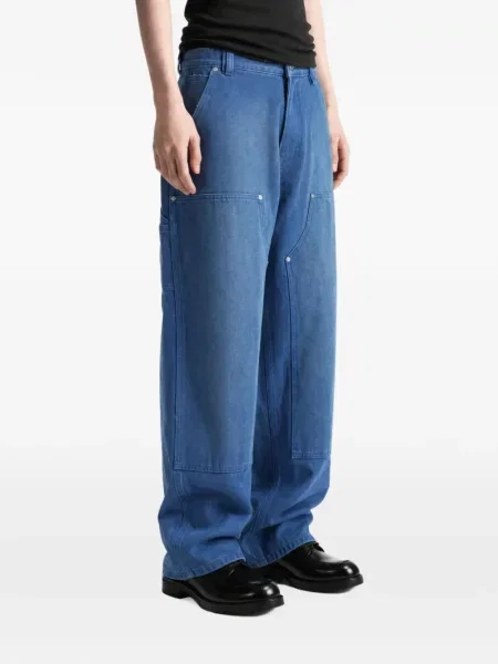 Pantaloni Willy Chavarria albastru