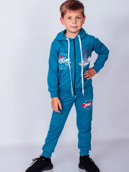 Дитячий Спортивний костюм Носи своє блакитний