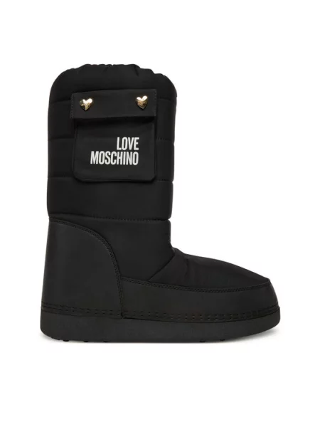 LOVE MOSCHINO Μπότες Χιονιού μαύρο