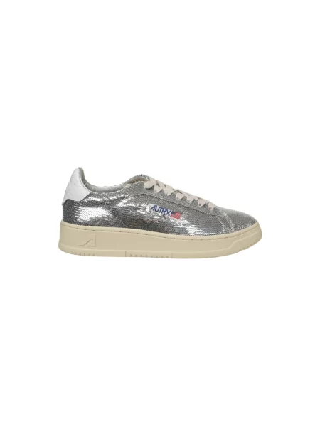Sneakersy Autry skórzane szare