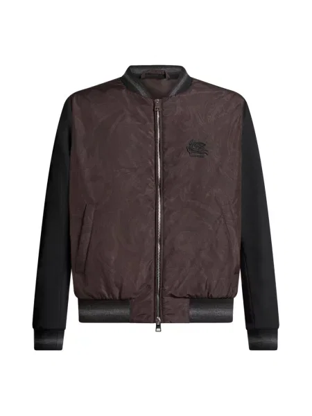 Kurtka bomber Etro brązowy