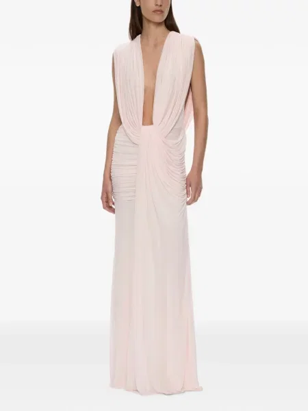 Decora rochie maxi Christopher Esber roz
