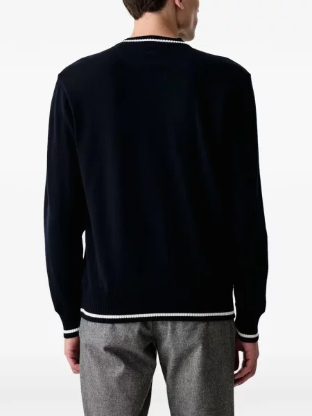Sweter Paul & Shark w paski niebieski