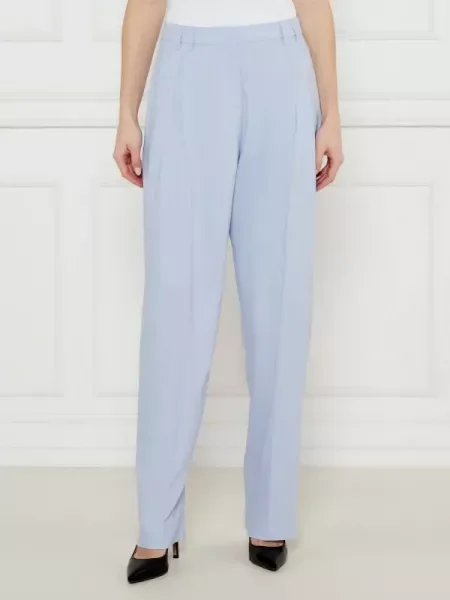 Marella Pantaloni NUPAR | flare fit albastru