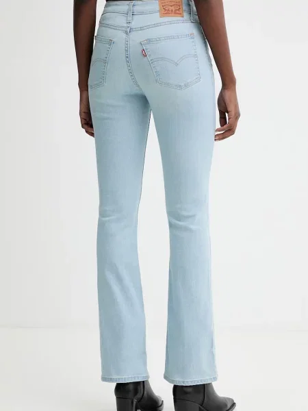 Levi's jeans HIGH RISE BOOTCUT albastru