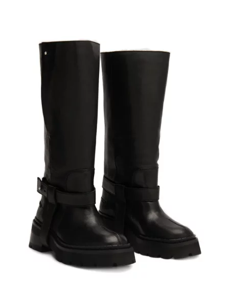 Botine By Far biker negru