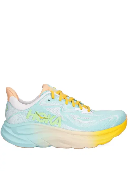 Маратонки Hoka с градиентным принтом синьо