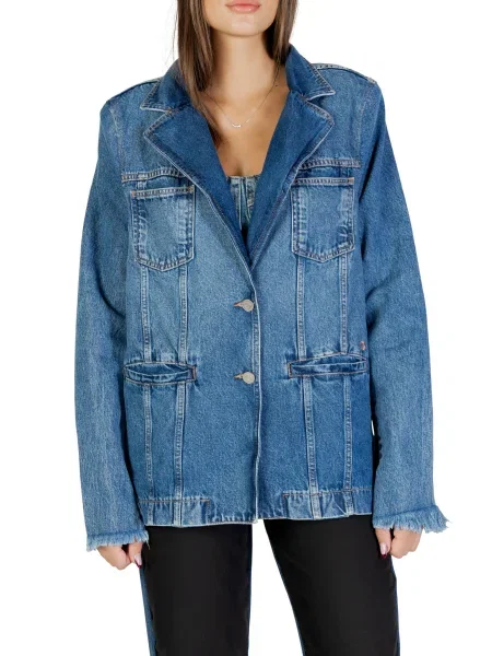 Kurtka jeansowa Colcci czarna