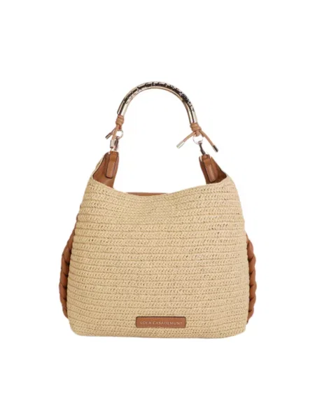Torebka Lola Casademunt z autografem beżowa