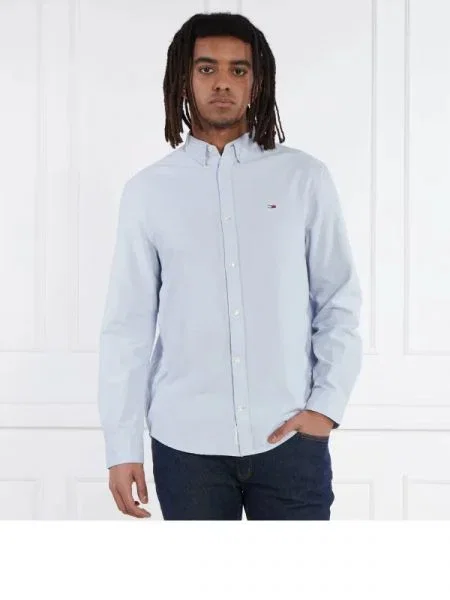 Tommy Jeans Cămașă albastru