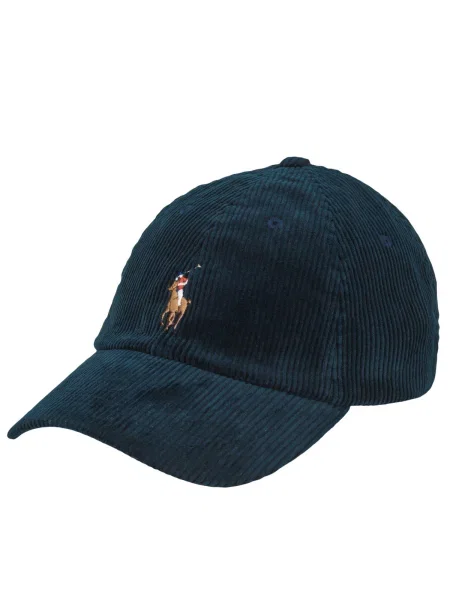 Șapcă Polo Ralph Lauren de catifea negru