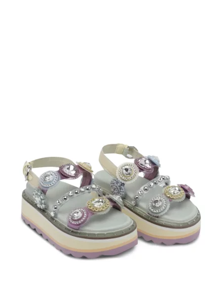 Sandale Kurt Geiger London cu platformă violet