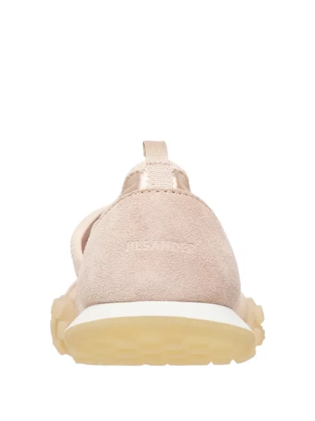 Sneakerși Jil Sander din piele de căprioară