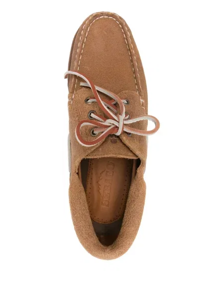 Fűzős szarvasbőr loafer Sebago barna