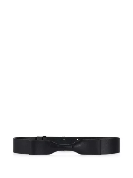 Curea Givenchy cu funde din piele negru