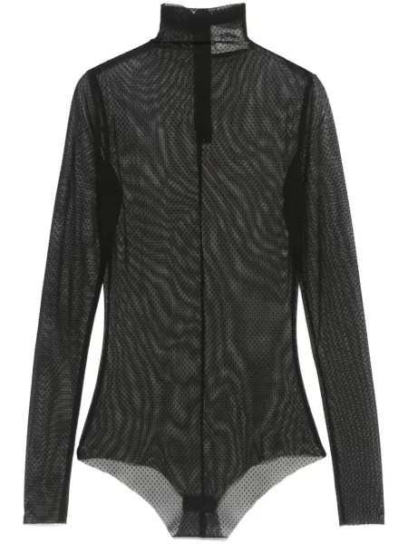Body Atu Body Couture din tul negru