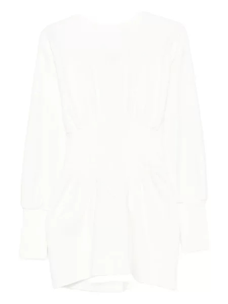 Рокля Hamza бяло