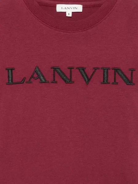 Koszulka dziecięca Lanvin Enfant czerwona