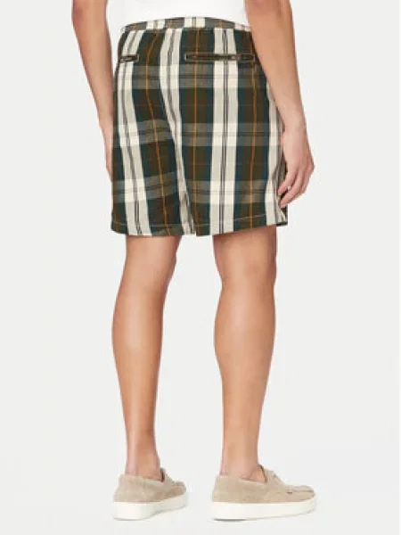 Barbour Kratke hlače iz tkanine zelena