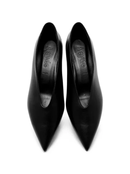 Pantofi cu toc Aeyde din piele negru