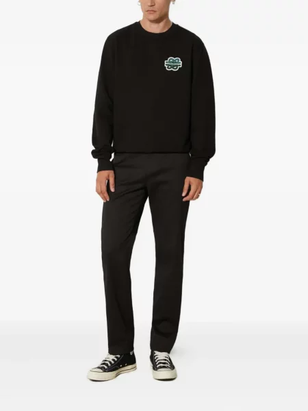 Hanorac Filling Pieces cu broderie negru