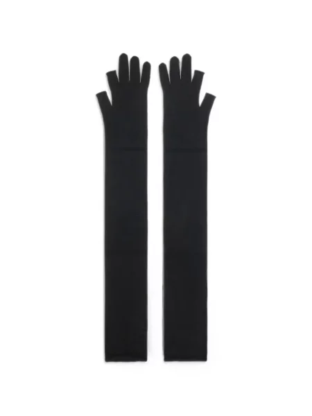 Mănuși Rick Owens tricotate negru