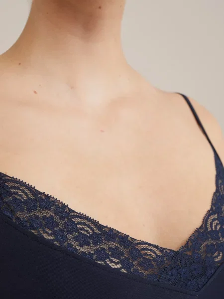Top We Fashion albastru