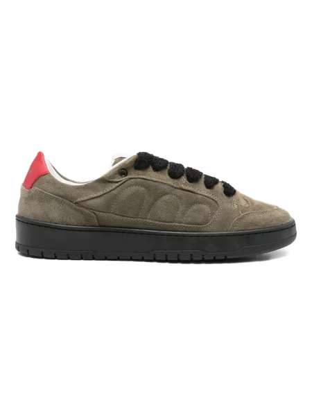 Sneakersy Santha zamszowe zielone