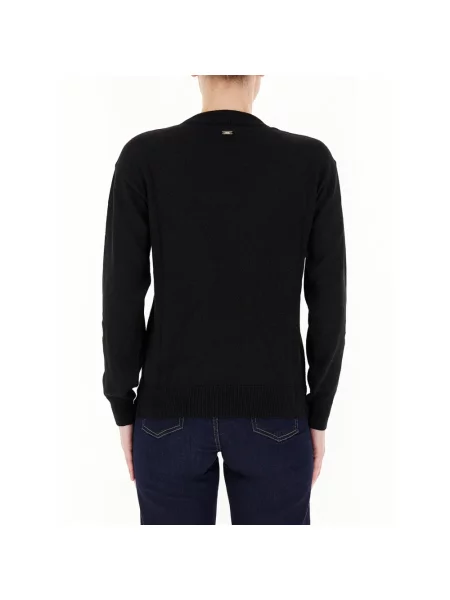 Sweter Armani Exchange wełniany czarny