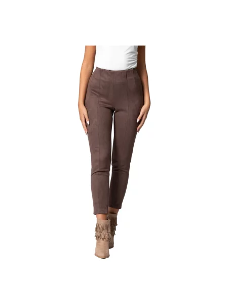 Spodnie Kocca brązowe