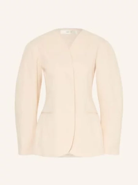 Inwear Marynarka Veetaiw Z Lnu beige beżowa